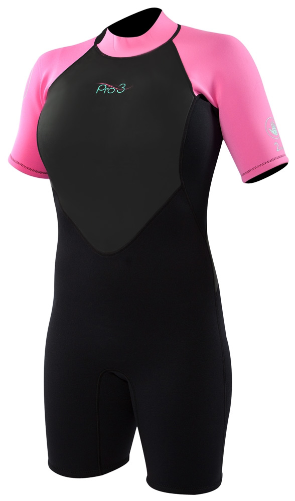 Body Glove Women's Pro 3 Spring Wetsuit, 13/14 mm 