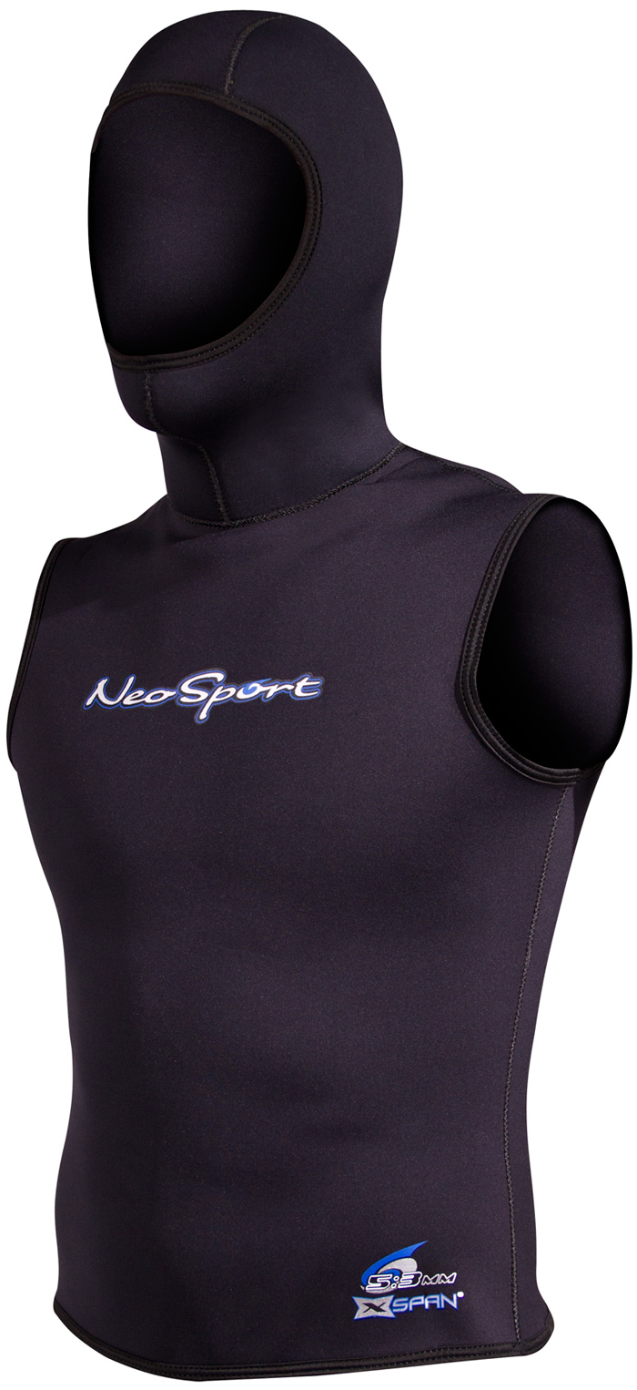 Thermoprene Pro Men's Zipper Vest • Henderson Aquatics
