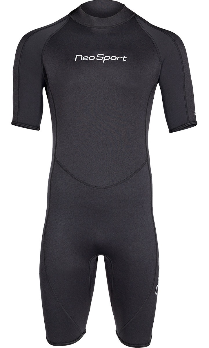 NeoSport Men's 3mm Springsuit Shorty Wetsuit Premium Neoprene, Size XXL 2XL, outlets NEW