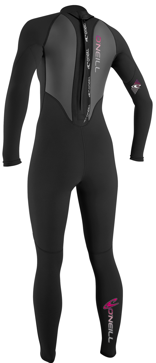 O'Neill REACTOR 3/2mm Women's Wetsuit - BLACK