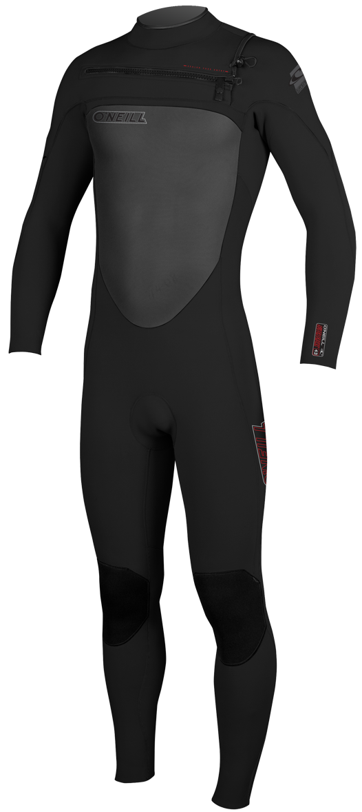 O'Neill Superfreak Men's Wetsuit 4/3mm F.U.Z.E. Zip Chest Entry